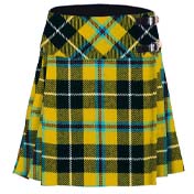 Skirt, Ladies Billie Kilt, Wool, Cornish Tartan